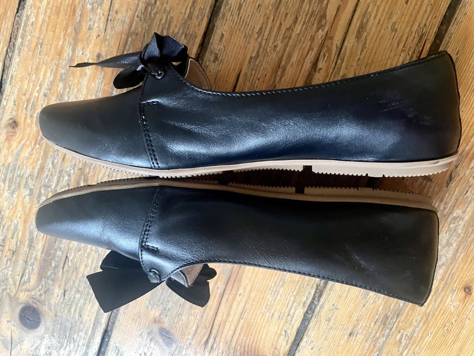 Buty jazzówki baleriny czarne r.39