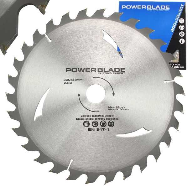 Piła do cięcia tarcza widiowa 300mm*32*30T POWER BLADE