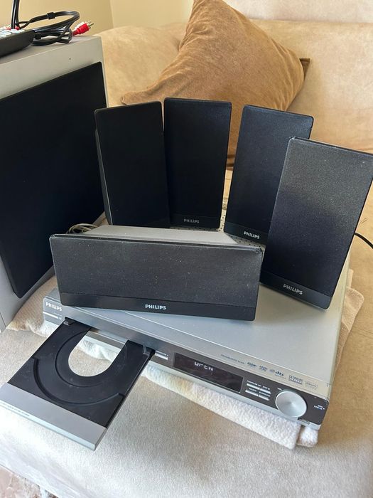 Sistema de Cinema em Casa Philips Completo