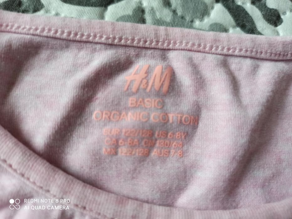 Bluzki na długi rękaw h&m 122/128