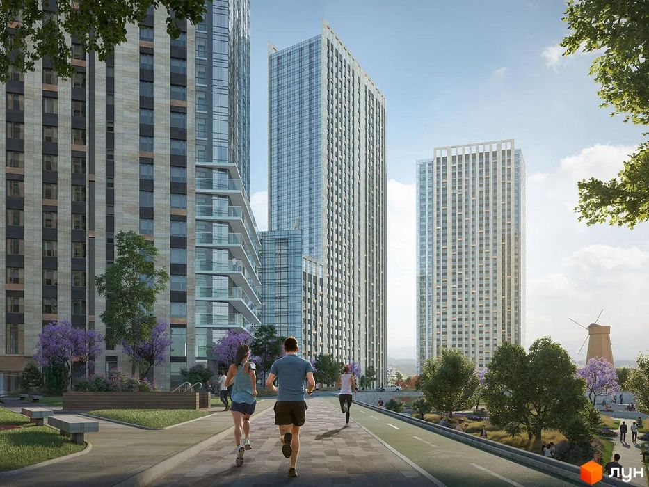 ЖК Метрополіс, 36.5м2 Магелан