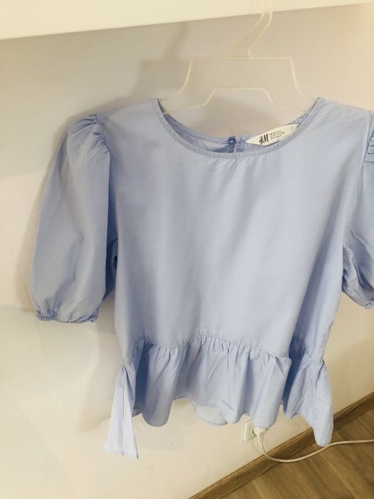 Bluzka z baskinką H&M - S/M