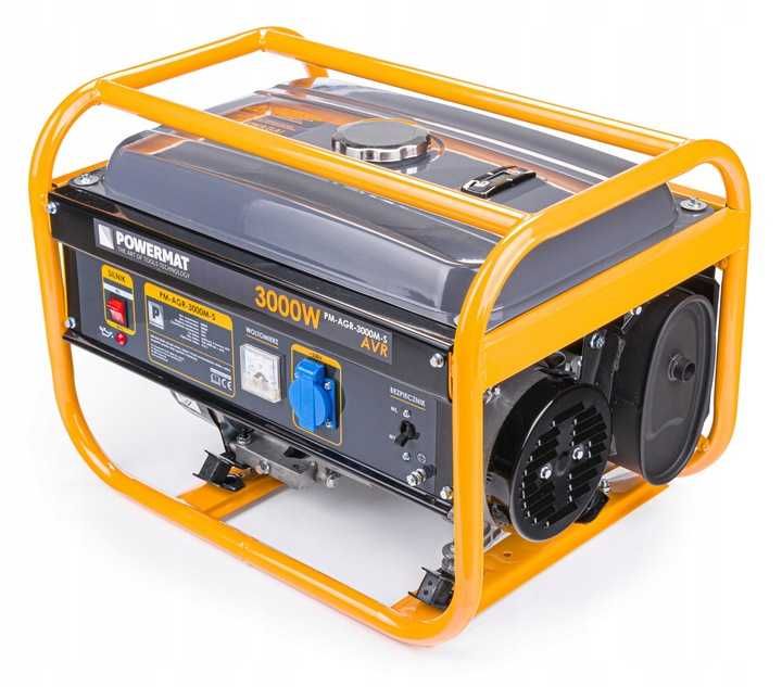 Agregat prądotwórczy generator prądu MOCNY 3000W AVR 7HP 230V