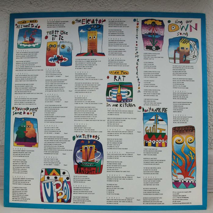 LP UB 40 -  Rat in the kitchen  Virgin Records , Distribute Germany