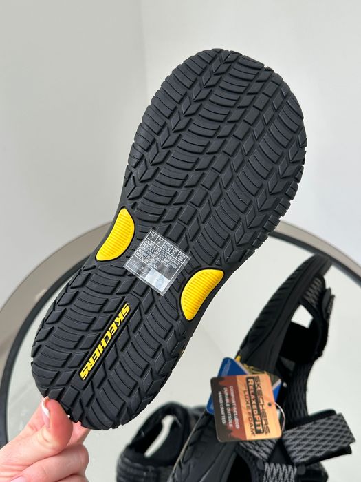 Качественные мужские босоножки на липучках Skechers 39/40/46р