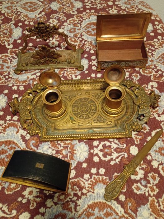 Antigo Conjunto de Escritório Antigo