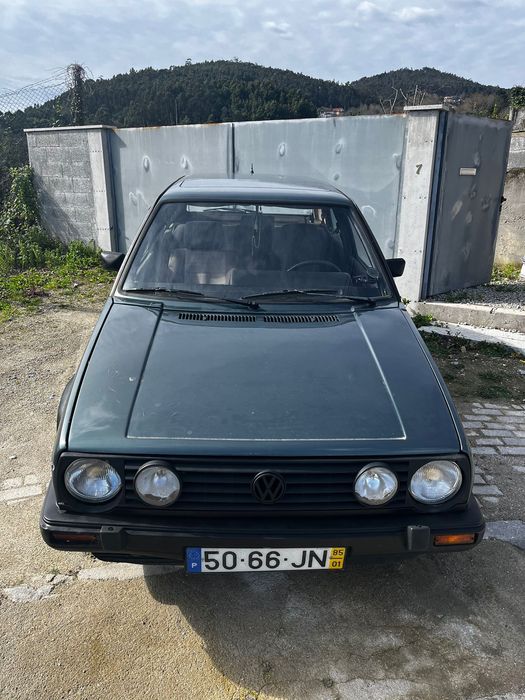 Golf 2 GTD jantes Rial Mahle pneus novos.