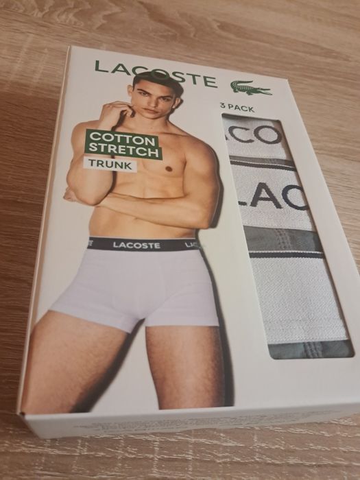 Bokserki Lacoste roz. L