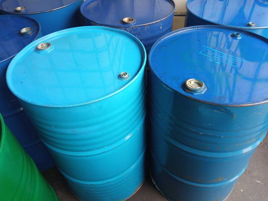 Бочка металева 200-220л б/в технічна з покриттям (бак, ємність, тара)