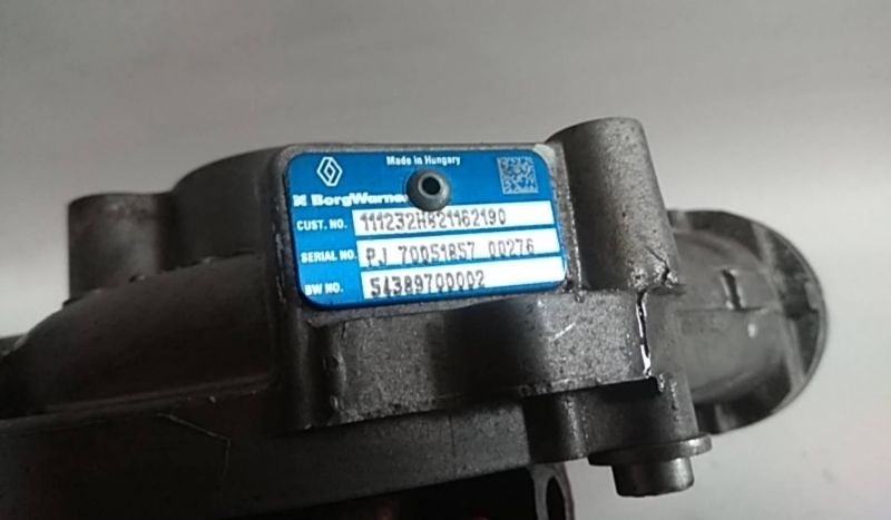 Turbo / compressor NISSAN Juke (F15)