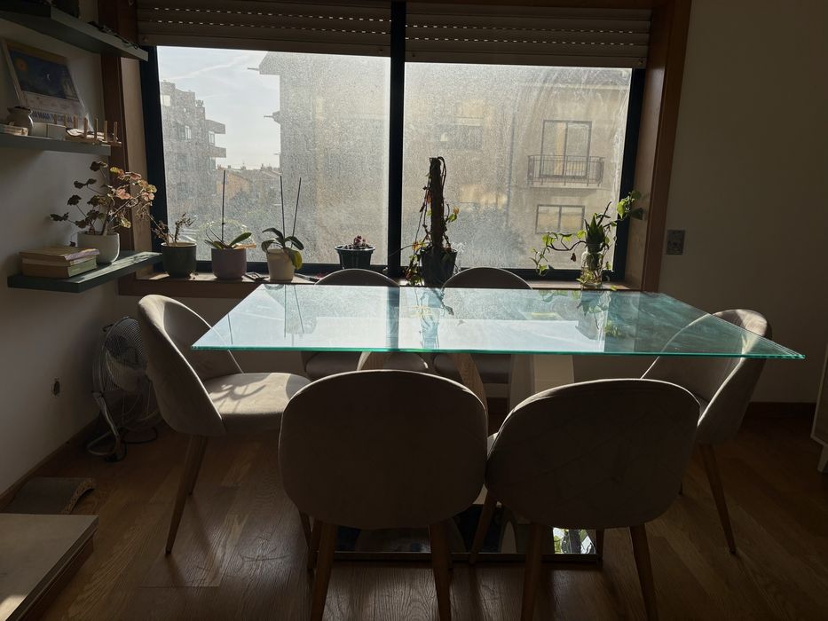 Mesa de jantar 6 lugares