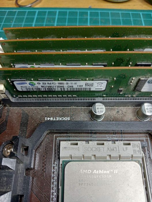 Asus M4A77TD + AMD Athlon II X3 450 3.20 GHz + 8gb