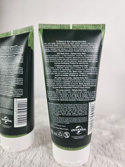 2 szt. Balsam do ciała Elphaba Detox Balm Fluff Wicked zielony 150 ml