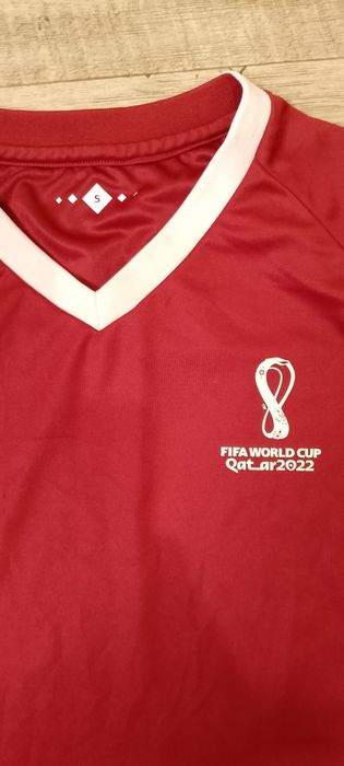 Футболка FIFA World Cup Qatar 2022 чоловіча розмір S поліестер футбол чемпіонат світу ФІФА