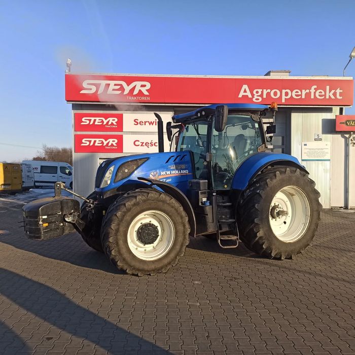 New Holland T7260  Skrzynia 50 km/h Case puma, szerokie ogumienie, krajowy