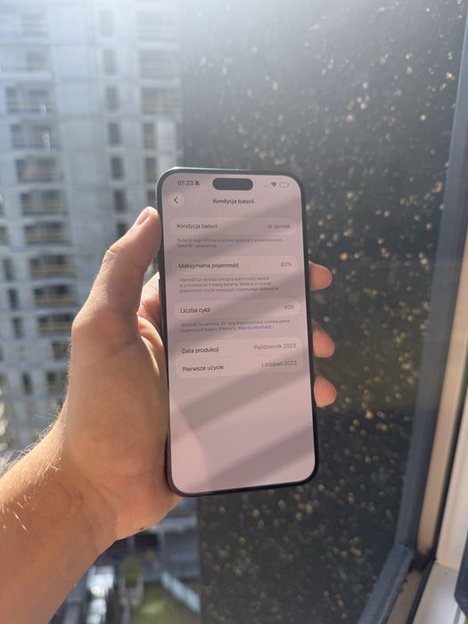 iPhone 15 Pro Max 256 GB czarny