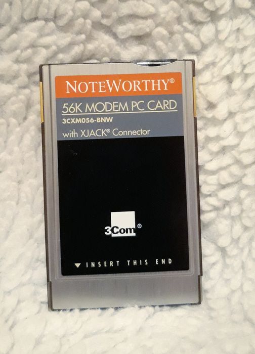 Раритетный модем для ноутбука