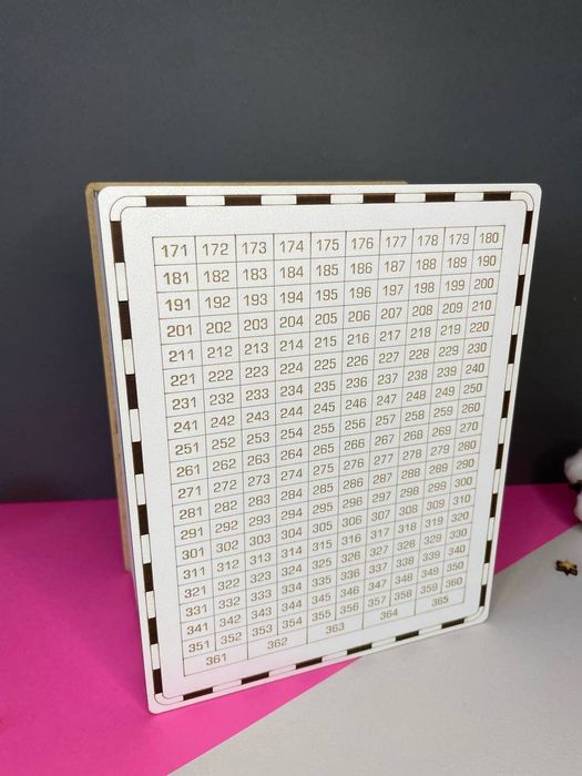 Скарбничка 365,скарбничка на мрію,копилка на мечту,