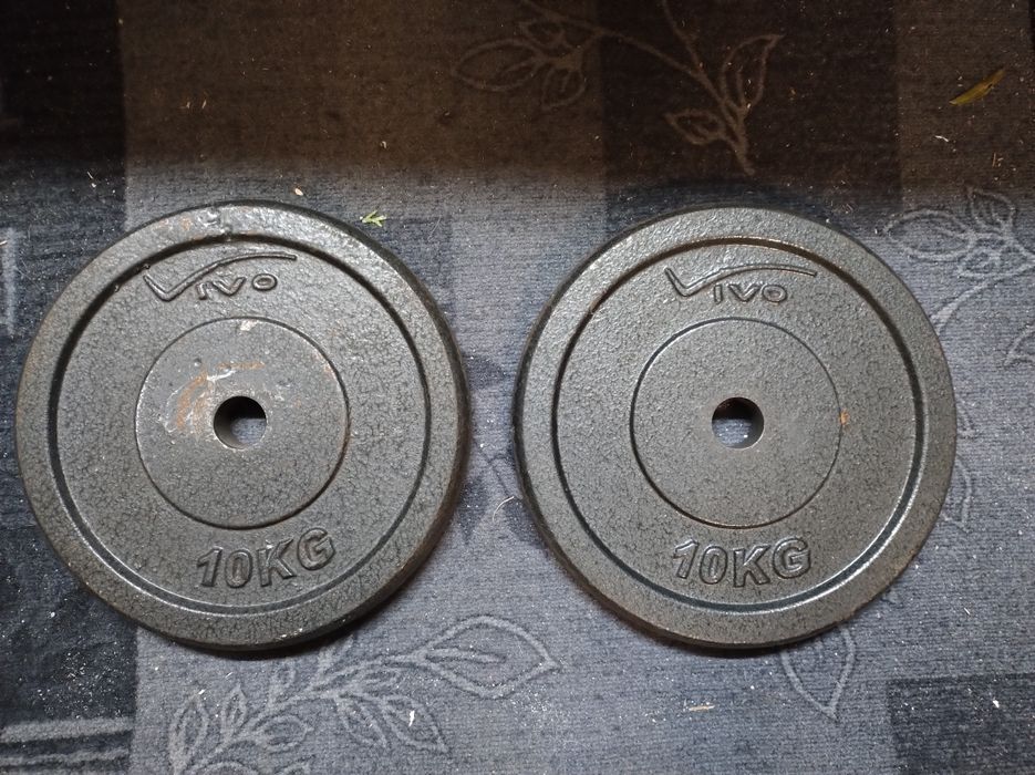 Obciążenie żeliwne 2 x 10kg sprzedaż/zamiana