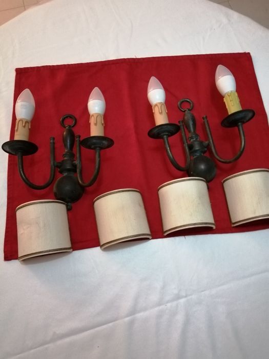 Candeeiros de parede par por 14 euros