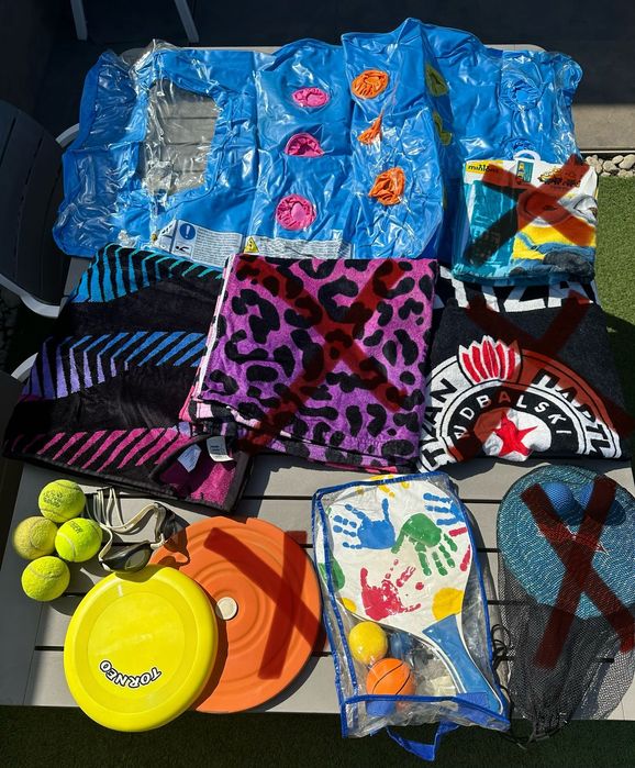 Пляжное полотенце Ракетки сквош Набор ракеток для пляжного тенниса Вел