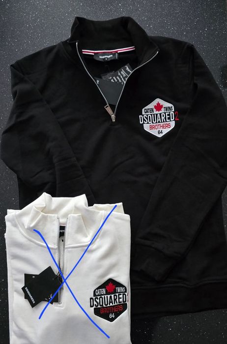 Wyprzedaż nowa męska bluza dsquared s