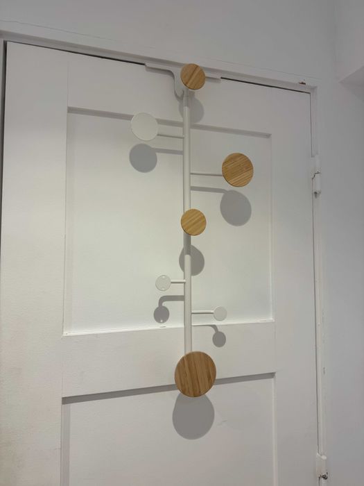 Oportunidade!!! Cabide de porta branco — 2 disponíveis