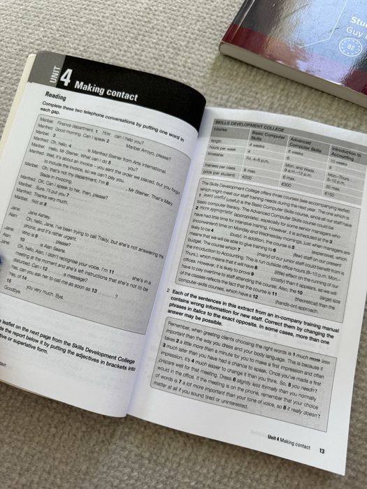 Cambridge English Business Benchmark upper intermediate B2