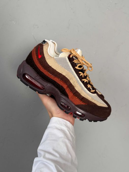 Чоловічі кросівки Nike Air Max 95 "Red/Brown" Розміри 40-45