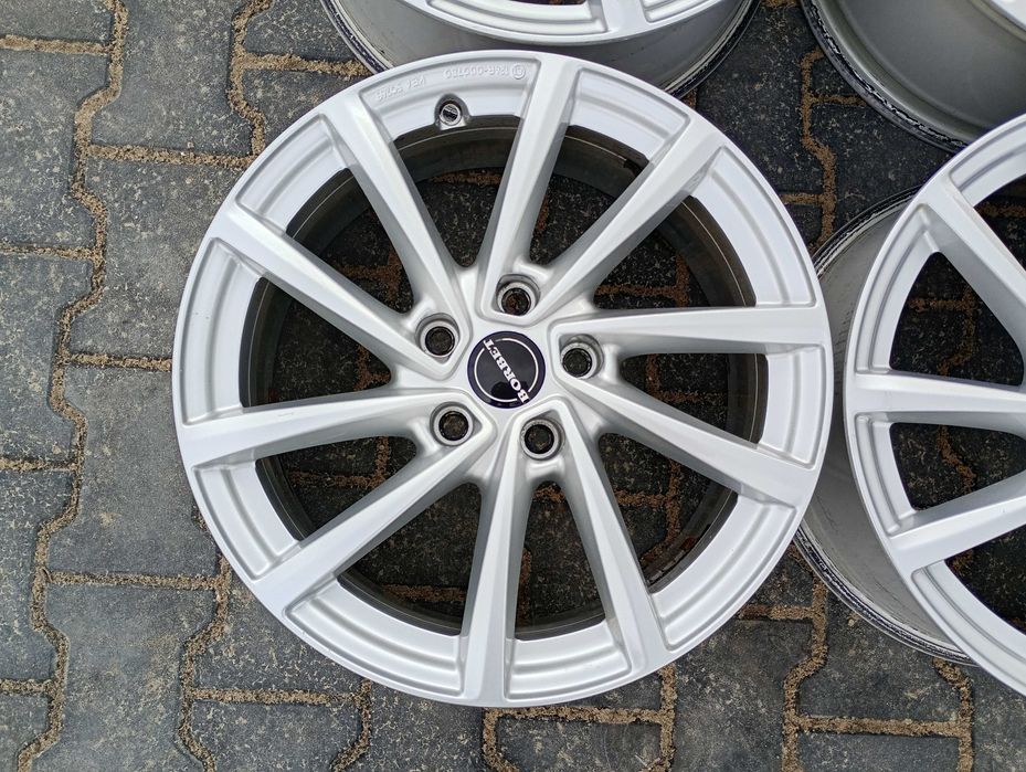 Borbet CMA V Crystal Silver 7Jx17H2  5x112 ET47  Audi  VW  Seat Skoda