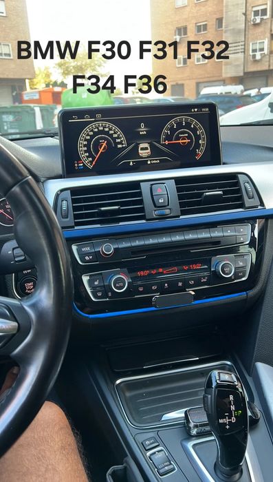 Tela Android 14 com GPS BMW F30 F31 F32F34F36(Artigo Novo)