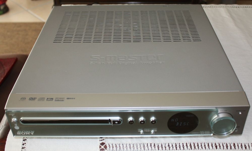 Sistema de Som Sony,Home Cinema, S-master 5.1ch Full Digital Amplifir