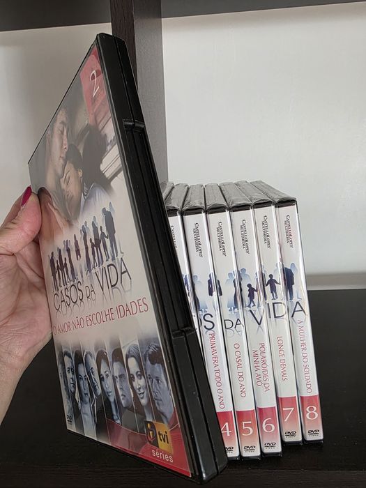 Coleção de 8DVD's da série Casos da Vida