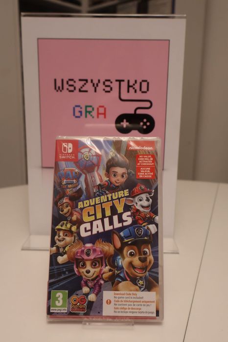 Paw Patrol Movie: Adventure City Calls, Nintendo Switch, nowe
