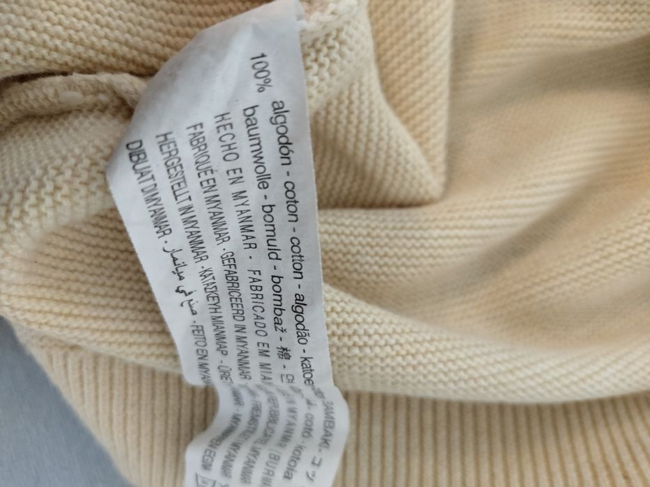 Bawełniany sweter ZARA 152