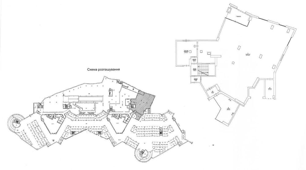Оренда комерційного приміщення 812 м | ЖК Manhattan City | Без ремонту