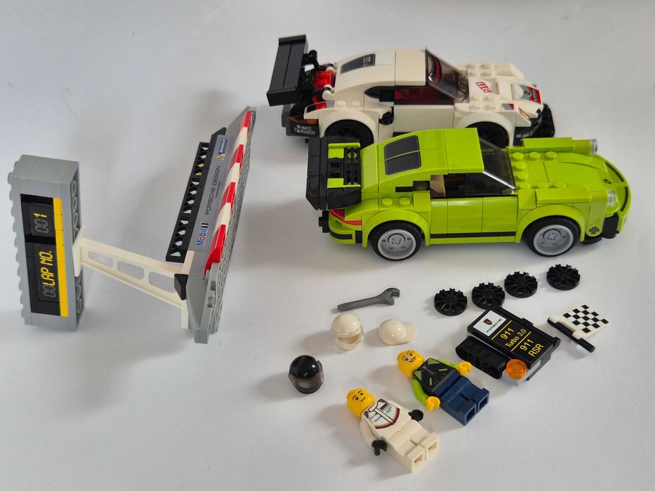 Lego SPEED CHAMPIONS 75888 Porsche 911 RSR + 911 Turbo - 2018 - 2 figurki