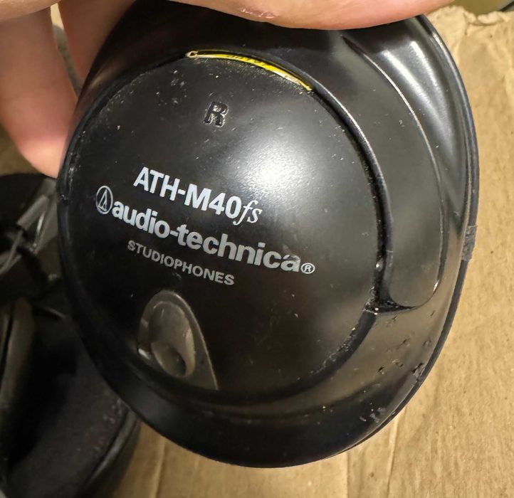 Старі студійні навушники Sennheiser sony audio-technica
