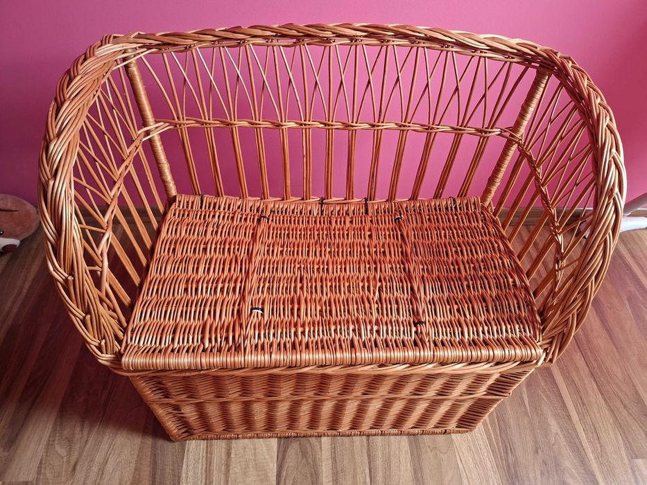 Ławka wiklinowa 75cm
