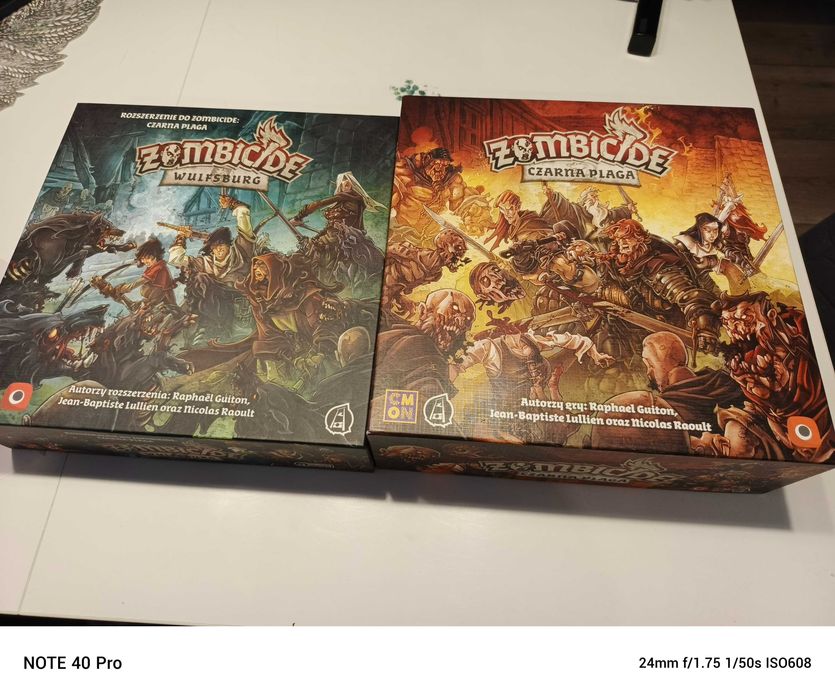 Zombicide Czarna Plaga i Wulfsburg PL