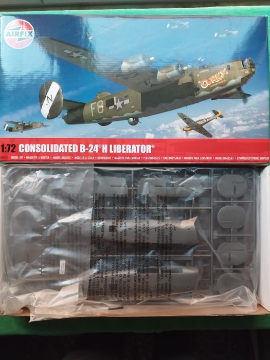 1/72 Airfix 09010 Consolidated Vultee B-24 H Liberator USAAF modelismo