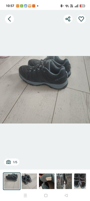 Adidasy Salomon roz. 38