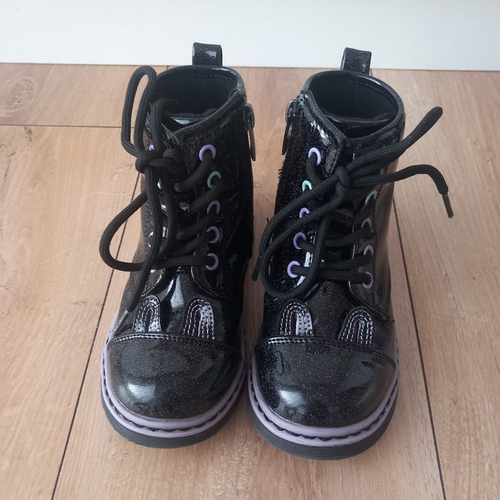 Buty buciki botki czarne Nelli Nelly Blu dla dziewczynki rozmiar 27