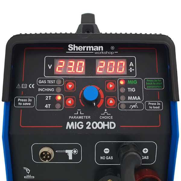 Migomat Półautomat spawalniczy MIG 200HD Sherman