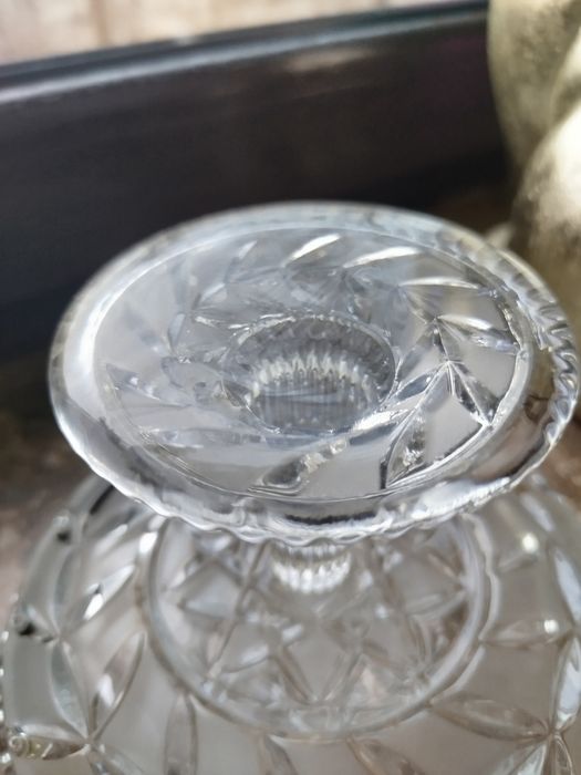 Stare szkło kryształ.