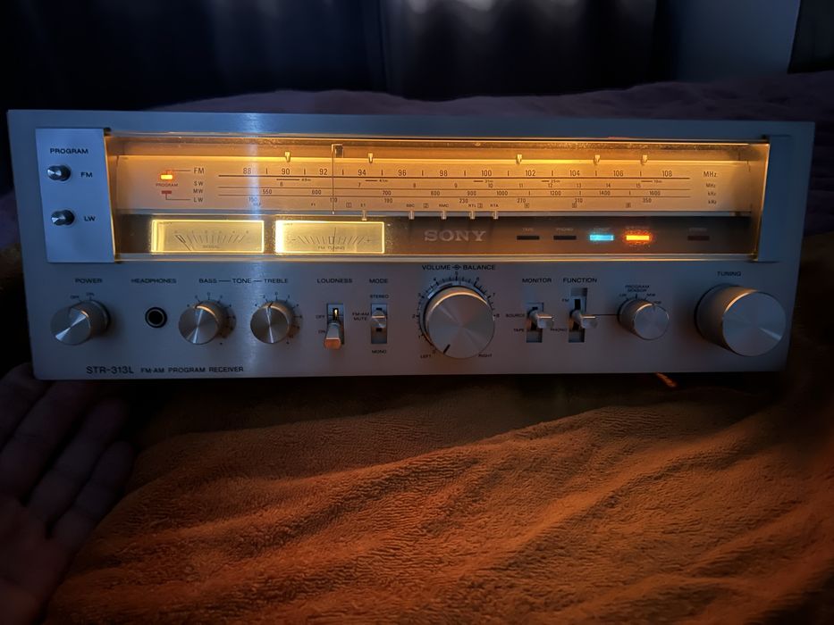 Wzmacniacz Sony STR 313L piękny po przeglądzie