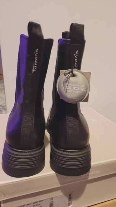 Botki Tamaris czarne