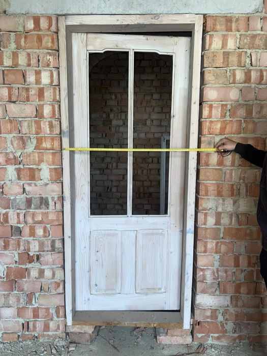 Двері деревяні , нефарбовані