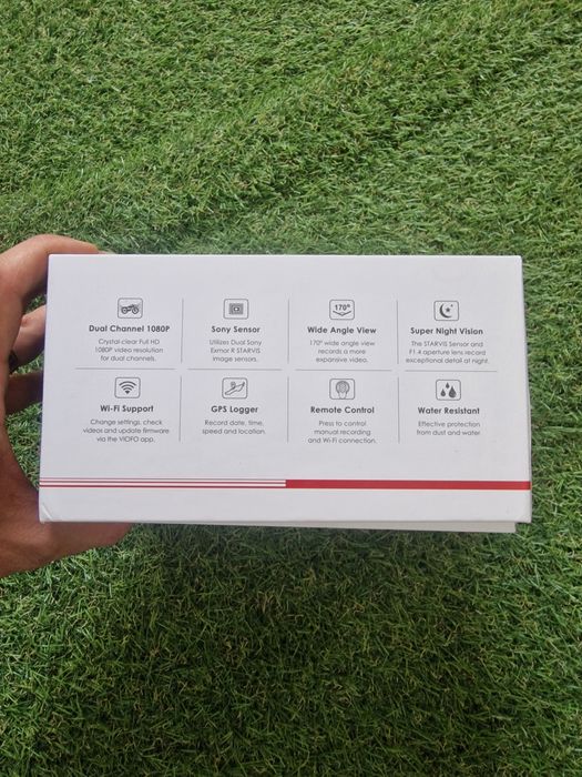 Viofo MT1 - DualCamara e Telemetria GPS para moto/carro