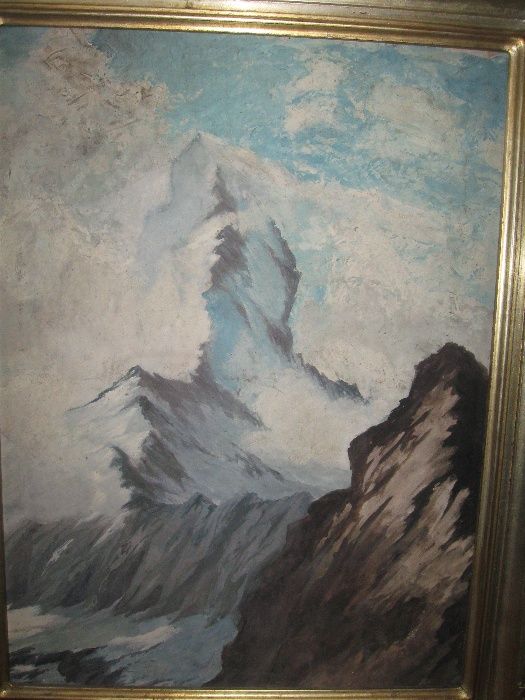 Pejzaż Górski Obraz olejny Stary, 1sza poł. 20w Polska , modernizm